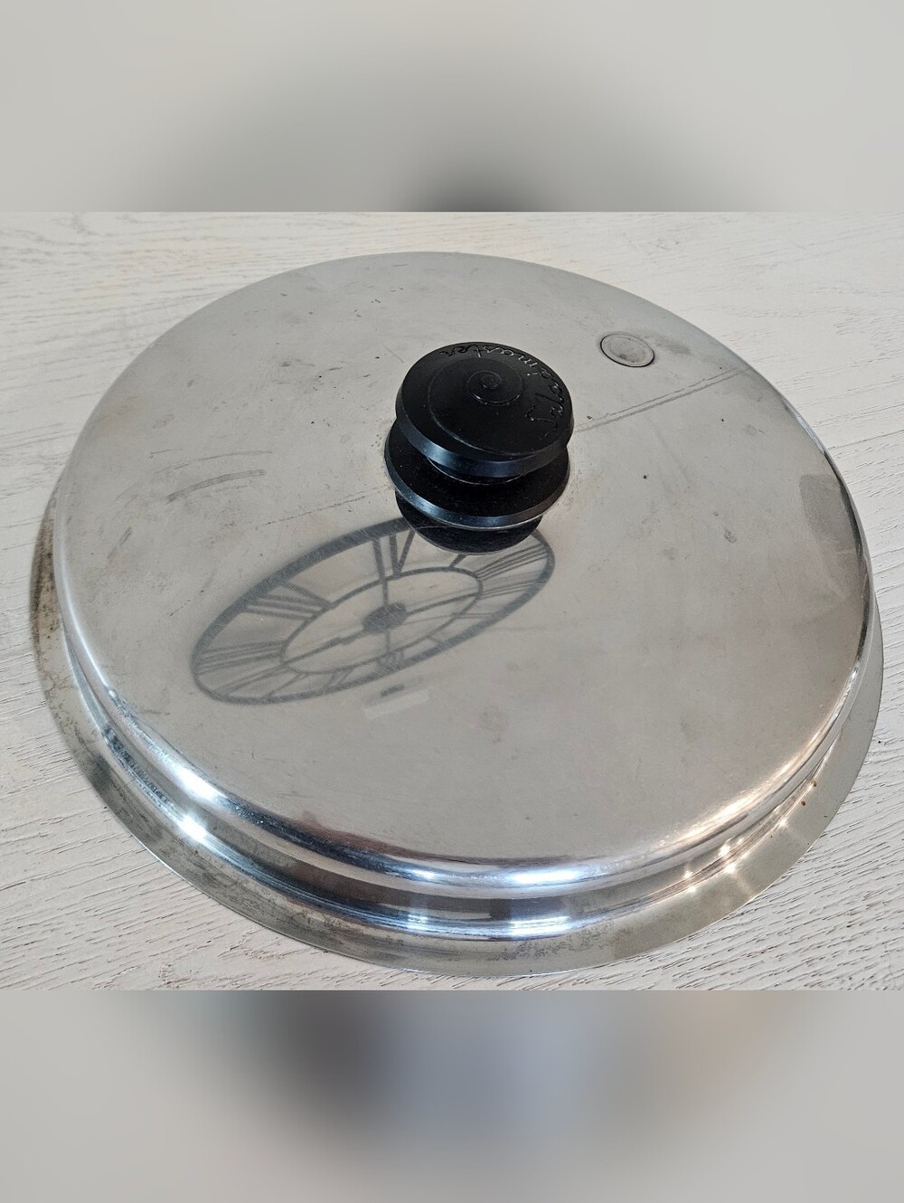 Saladmaster Vapo Lid 10" Replacement Stainless Steel Steam Vented